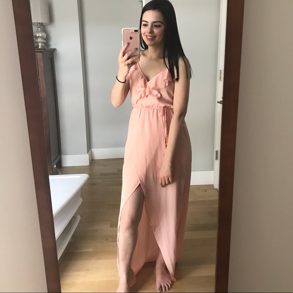 Light pink summer dress